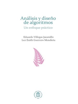 cover image of Análisis y diseño de algoritmos